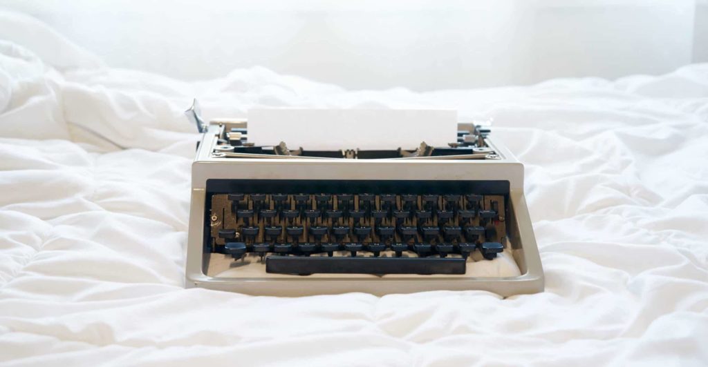 Ancienne machine à écrire